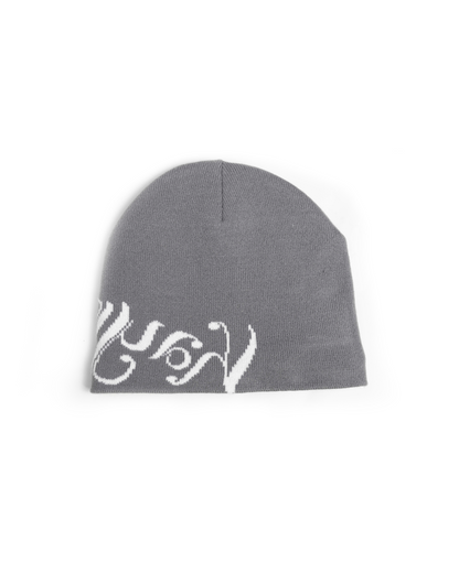 Kaynur Beanie with Satin Lining – Grey