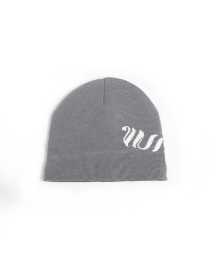 Kaynur Beanie with Satin Lining – Grey