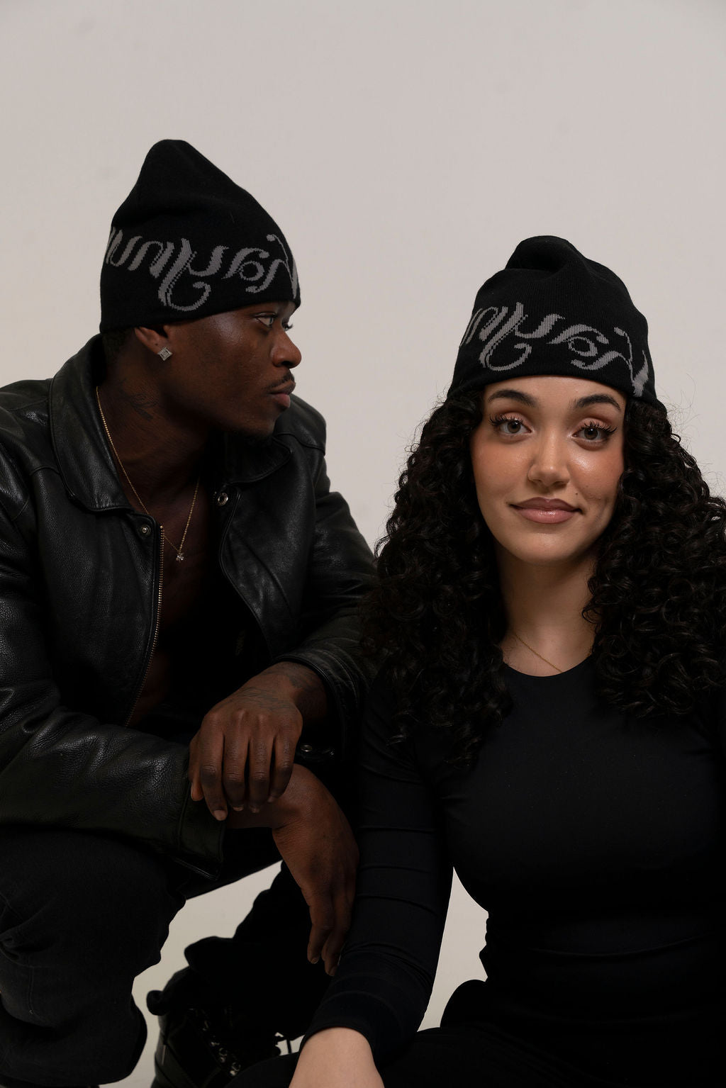 Kaynur Beanie with Satin Lining – Grey